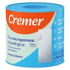 Cremer Fita Microporosa Branca 5cm X 4,5m