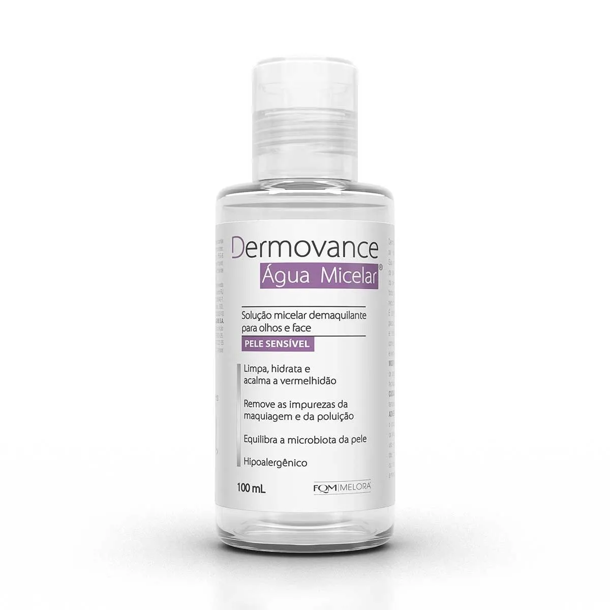 Dermovance Água Micelar Pele Sensível Com 100Ml