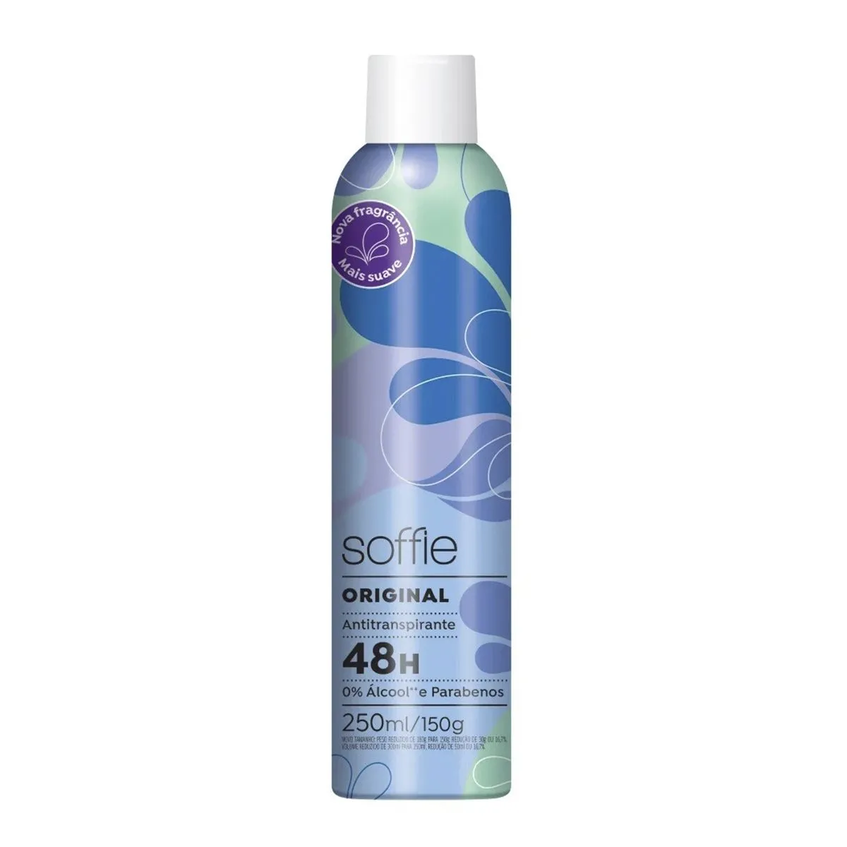 Desodorante Aerosol Antitranspirante Soffie Original 48h 250mL