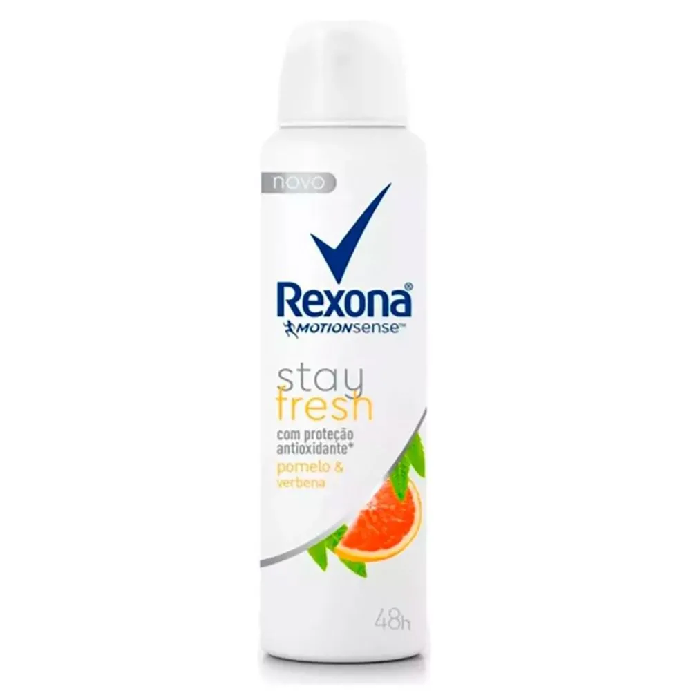 Desodorante Aerosol Rexona Stay Fresh Pomelo E Verbena 90G