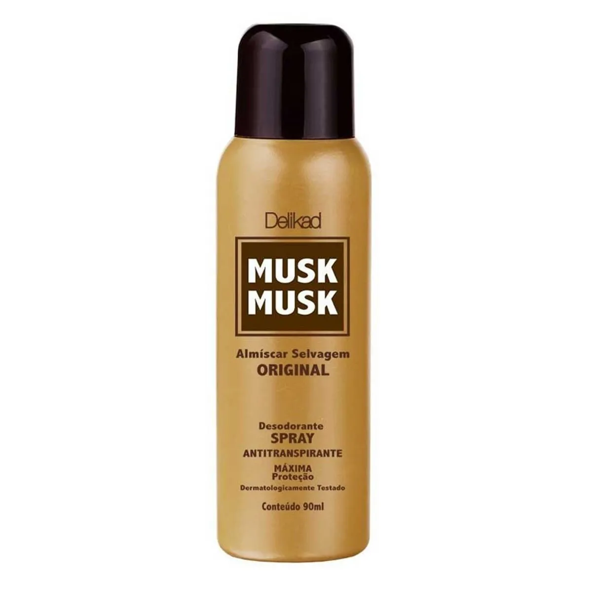 Desodorante Antitranspirante Musk Spray 90ml Delikad