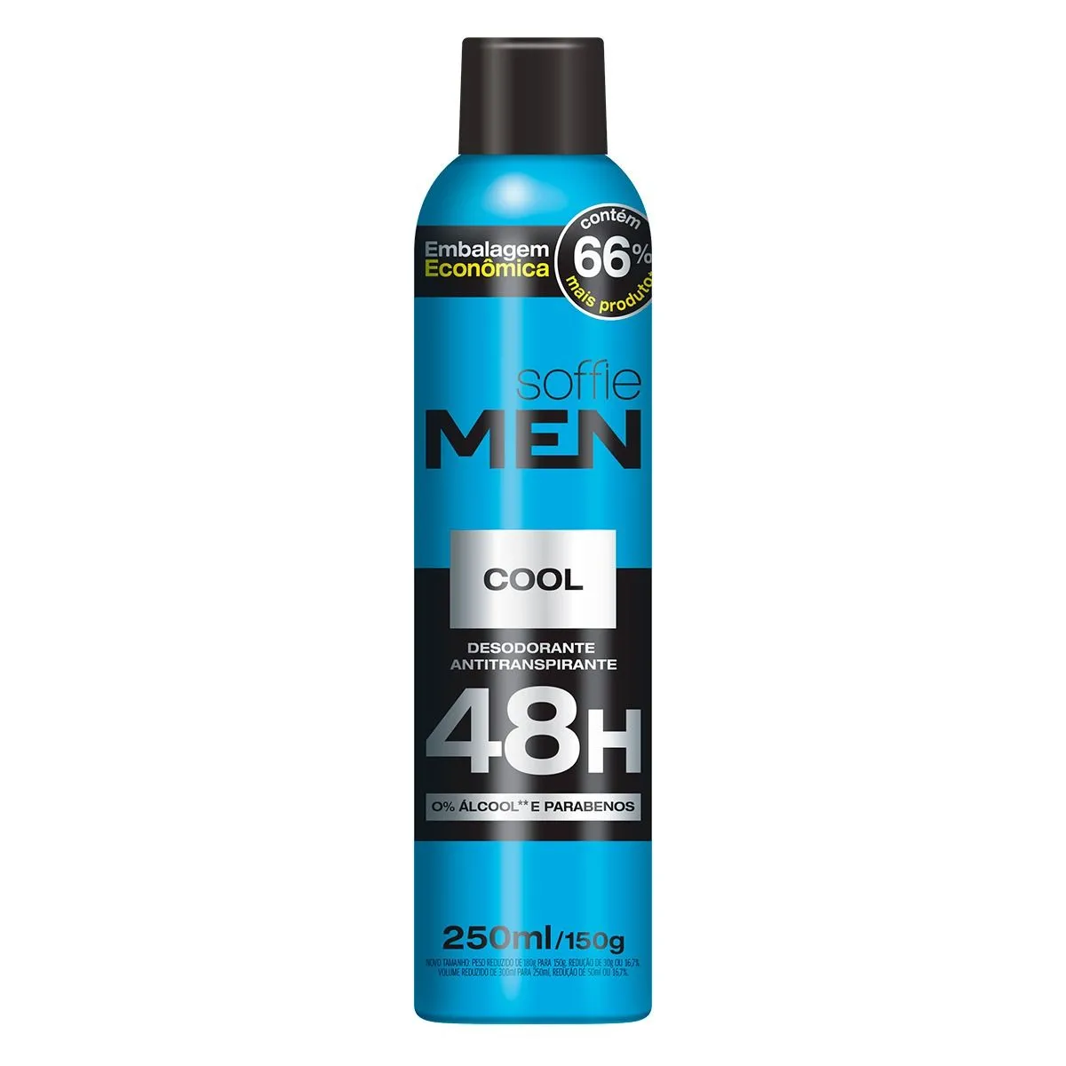 Desodorante Antitranspirante Soffie Men Cool Aerosol 250ml