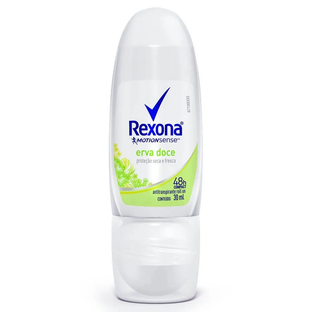 Desodorante Rolon Rexona Erva Doce 30ml