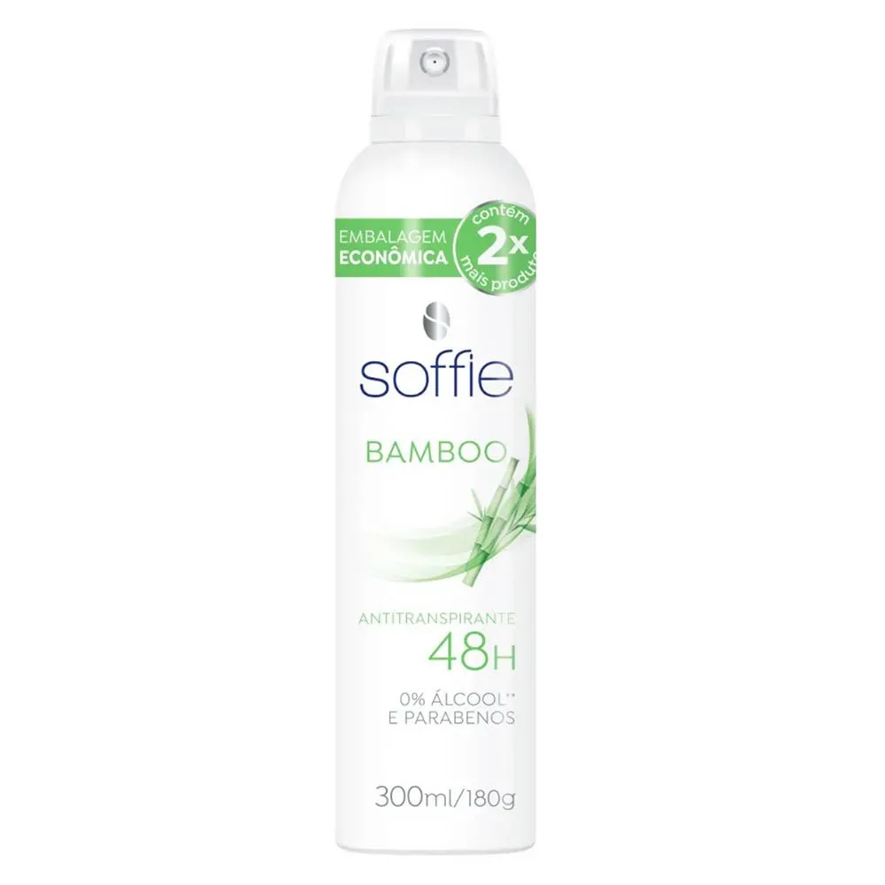 Desosorante Aerosol Soffie Bamboo 300Ml