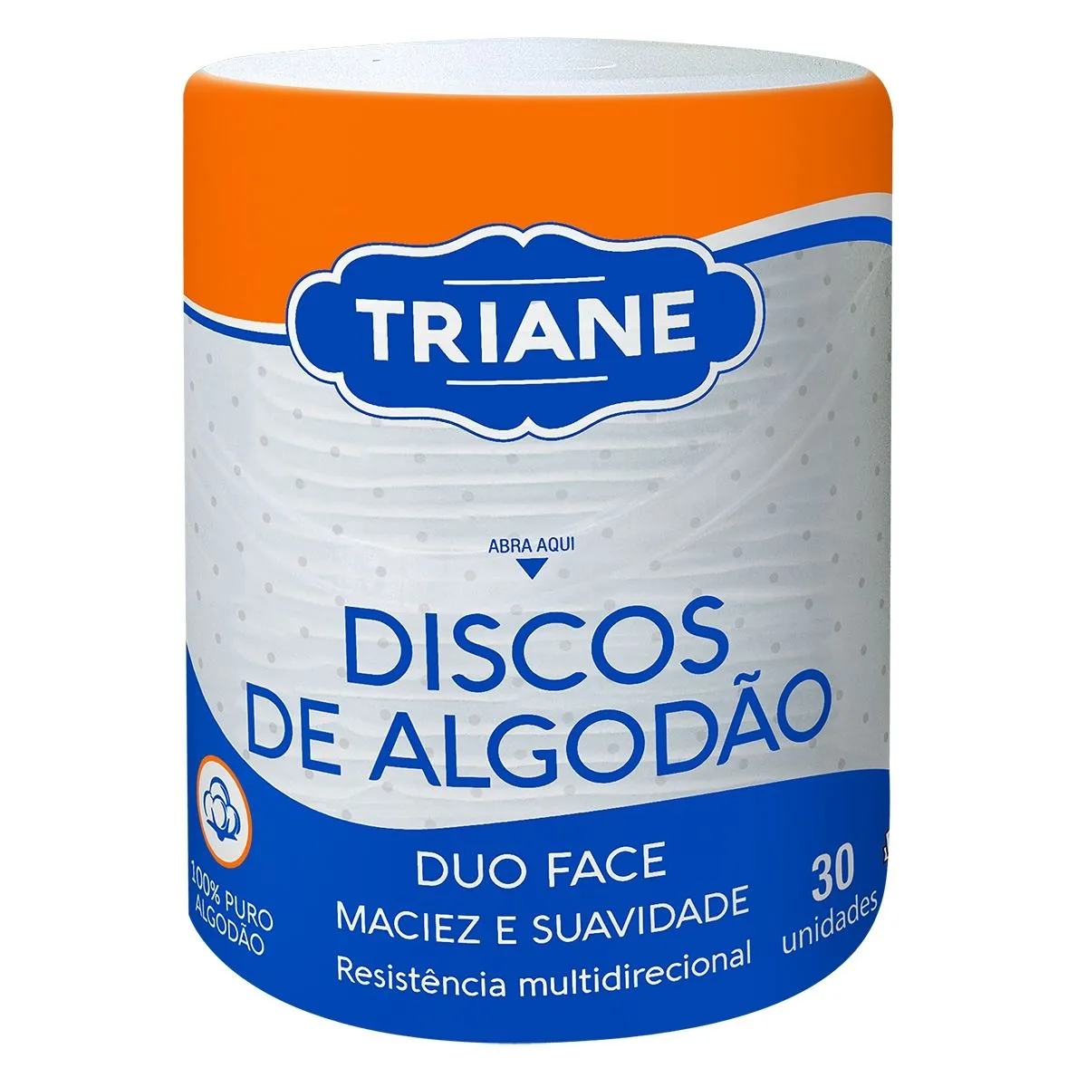 Discos de Algodão Com 30 Unidades Triane