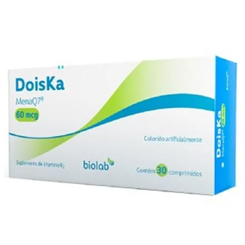 Doiska 60 Mcg Com 30 Comprimidos