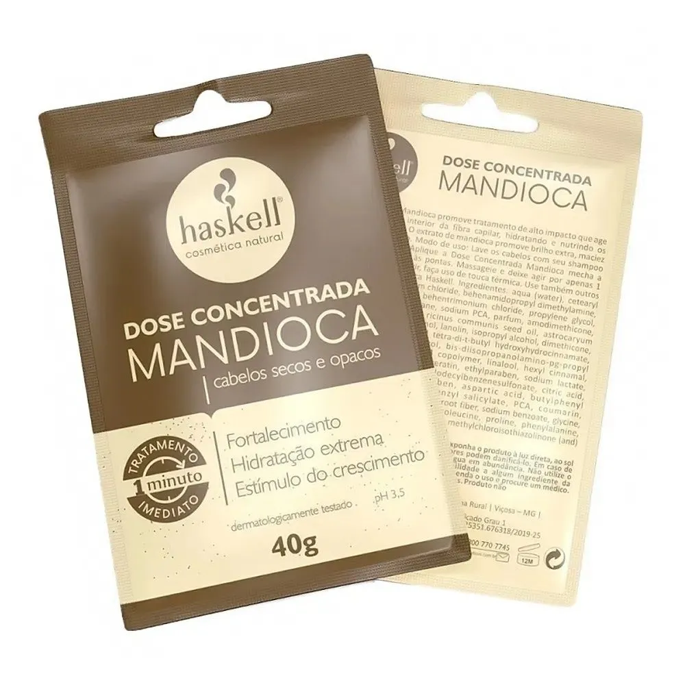Dose Concentrada Tratamento Imediato Mandioca Haskell 40g