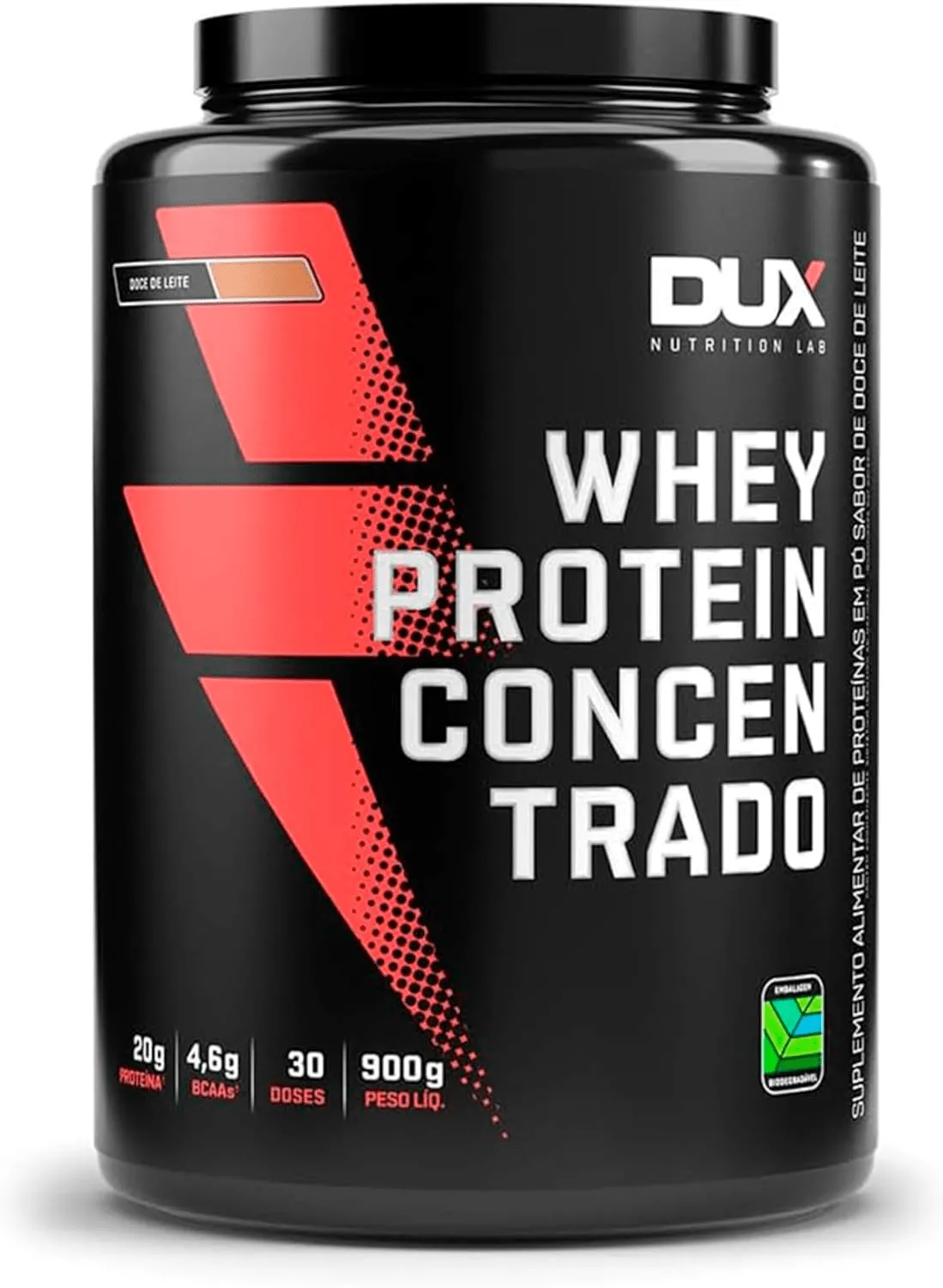 Dux Whey Protein Concentrado Doce de Leite 900g