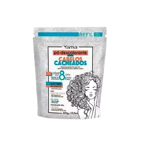 Descolorante Pó Yamá Cabelos Cacheados 300g