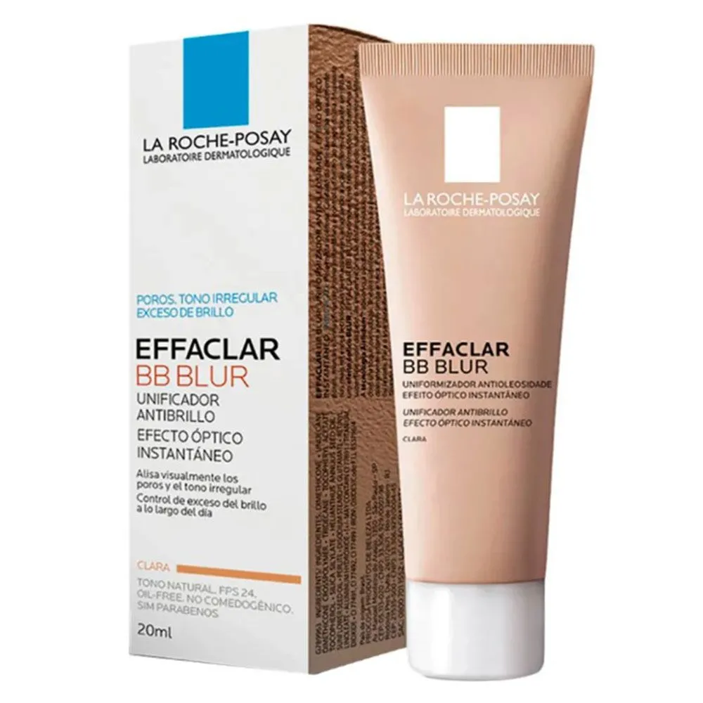 Effaclar Bb Blur Cor Clara La Roche Posay 20Ml
