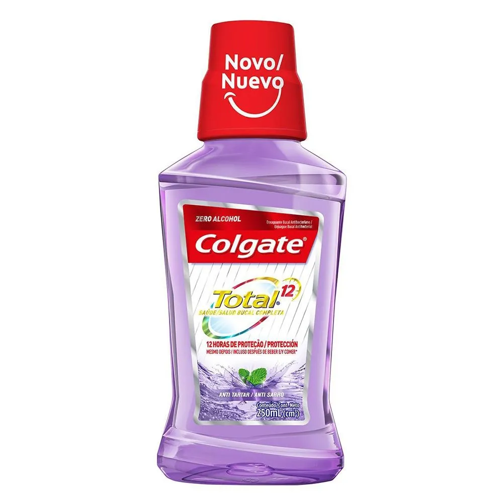 Enxaguante Bucal Colgate Total 12 Anti Tartar 250ml
