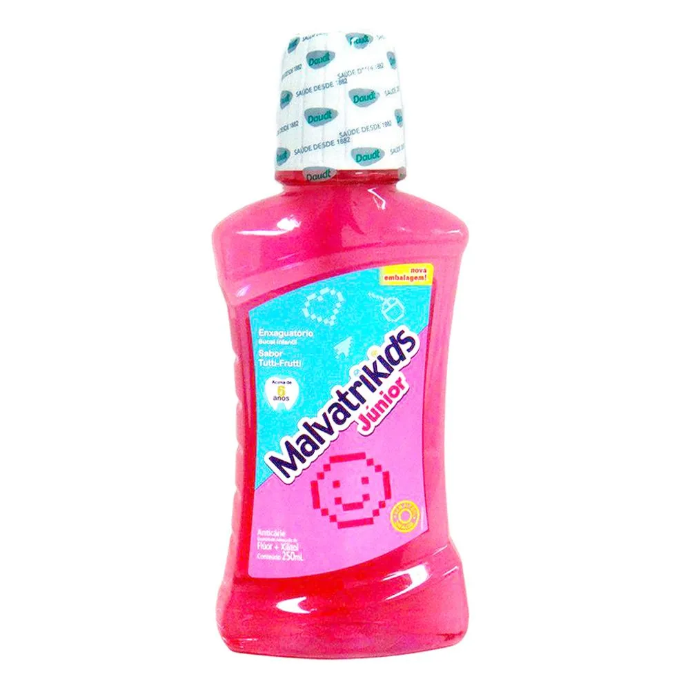 Enxaguante Bucal Infantil Malvatrikids Júnior 250ml