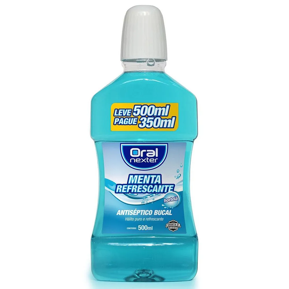 Enxaguante Bucal Menta Refrescante 500ml Nexter