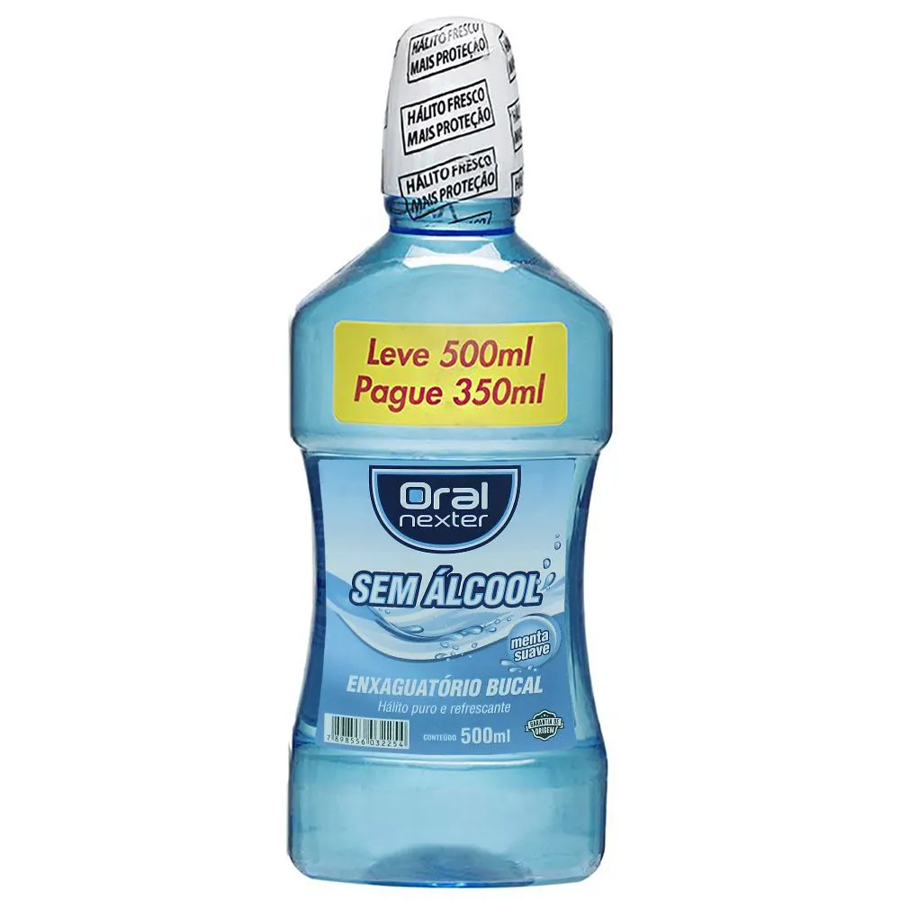 Enxaguante Bucal Menta Suave 500ml Nexter