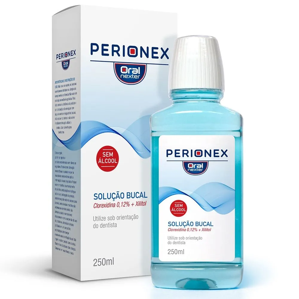 Enxaguante Bucal Sem Álcool Oral Nexter 250ml Perionex