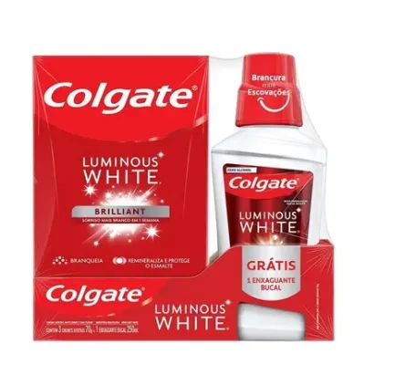 Enxaguante Bucal Plax 250ml Luminous White