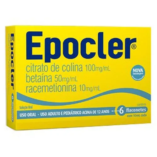 Epocler 6 Flaconetes Sabor Abacaxi Com 10ml Cada