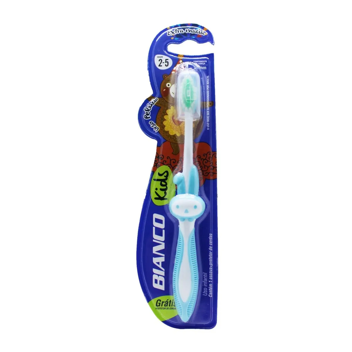 Escova Dental Bianco Kids Extra Macia Urso Pelúcia