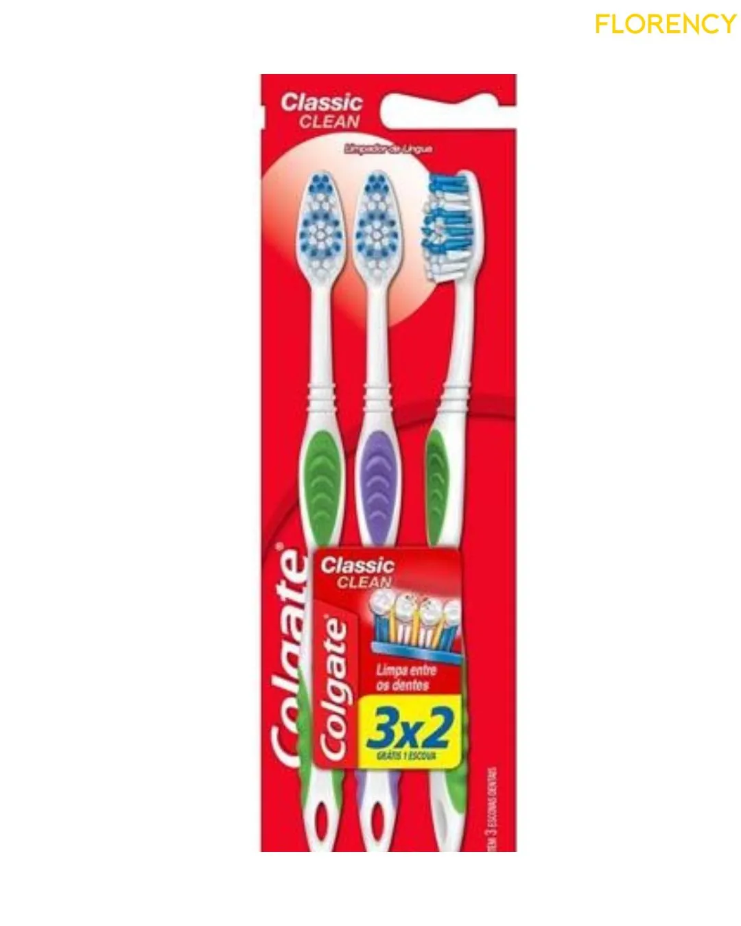 Escova Dental Colgate Class 3x2 Média