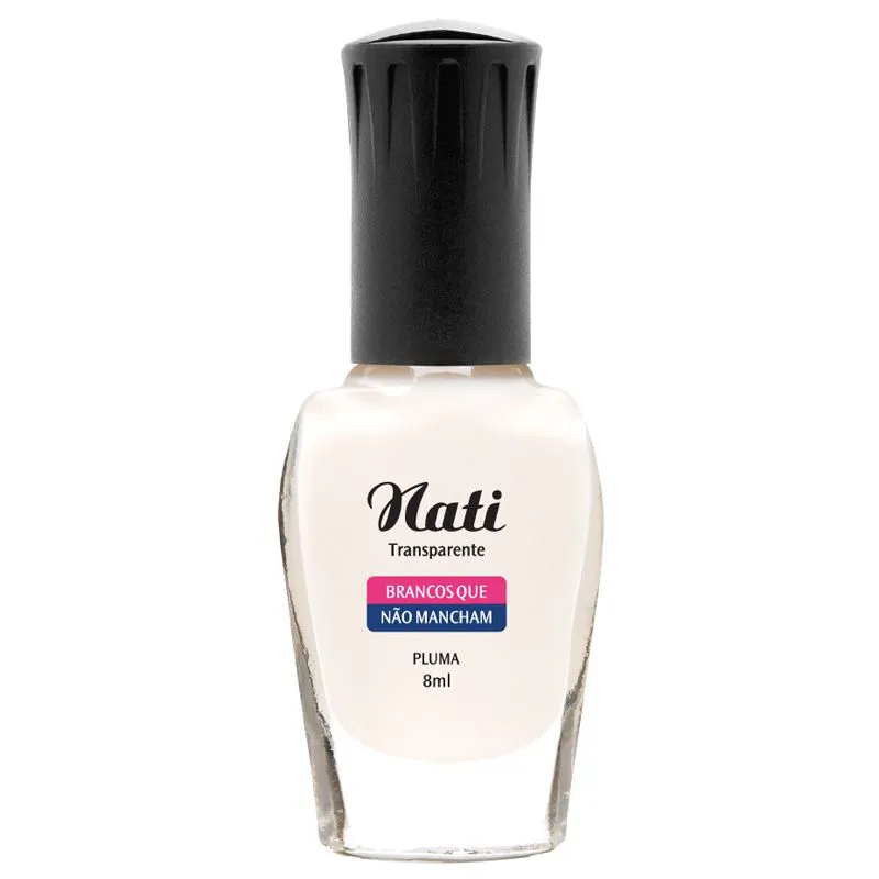 Esmalte Nati Transparente Pluma 8ml