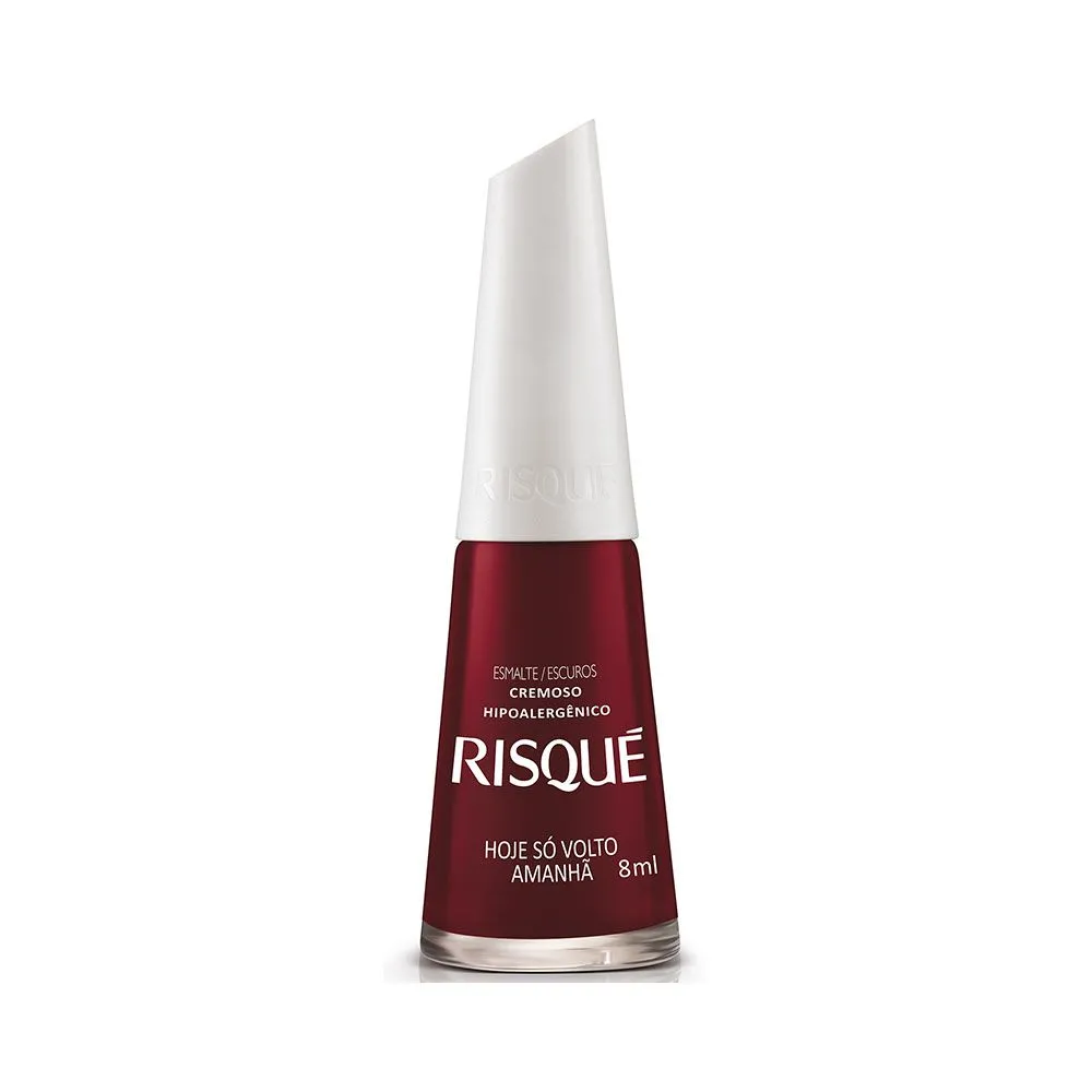Esmalte Risque Cremoso Hoje Só Volto Amanhã  8Ml