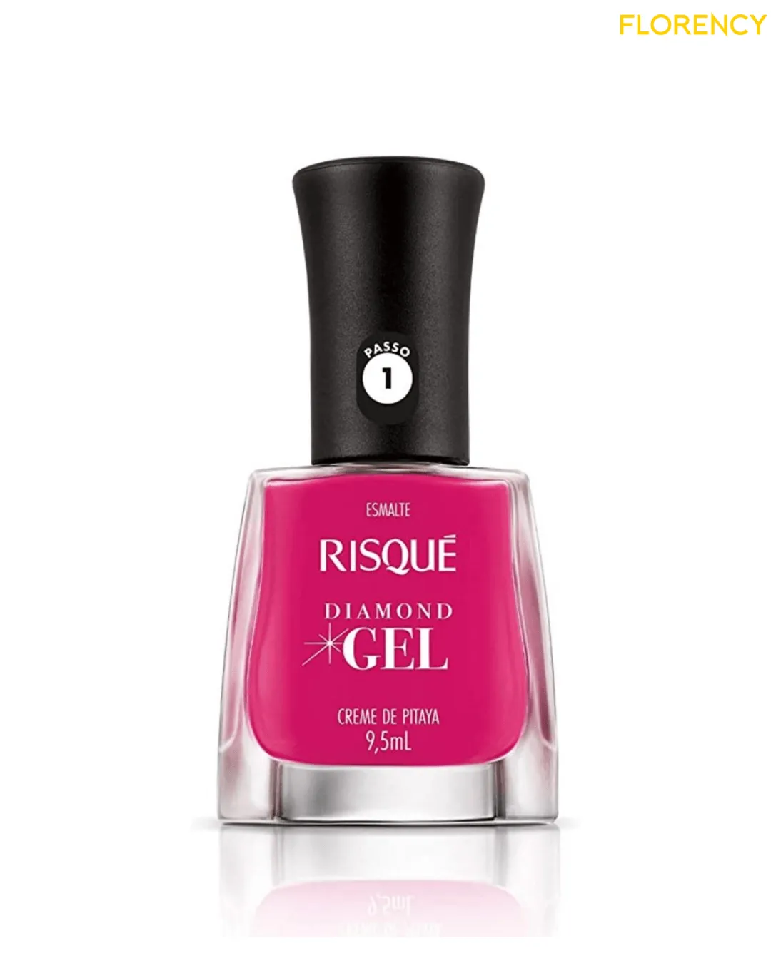 Esmalte Risqué Gel Diamond Pitaya 9,5ml