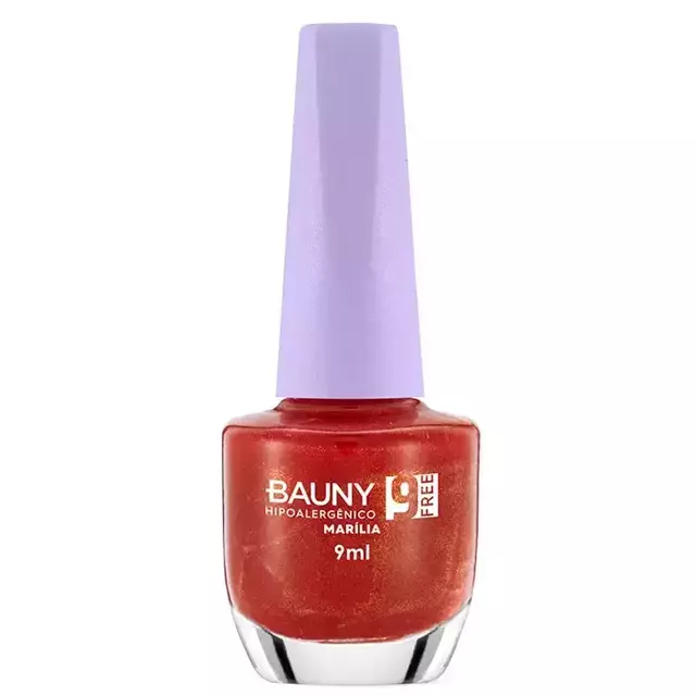 Bauny Esmalte Metalizado 9Free 9ml - Cor Marilia