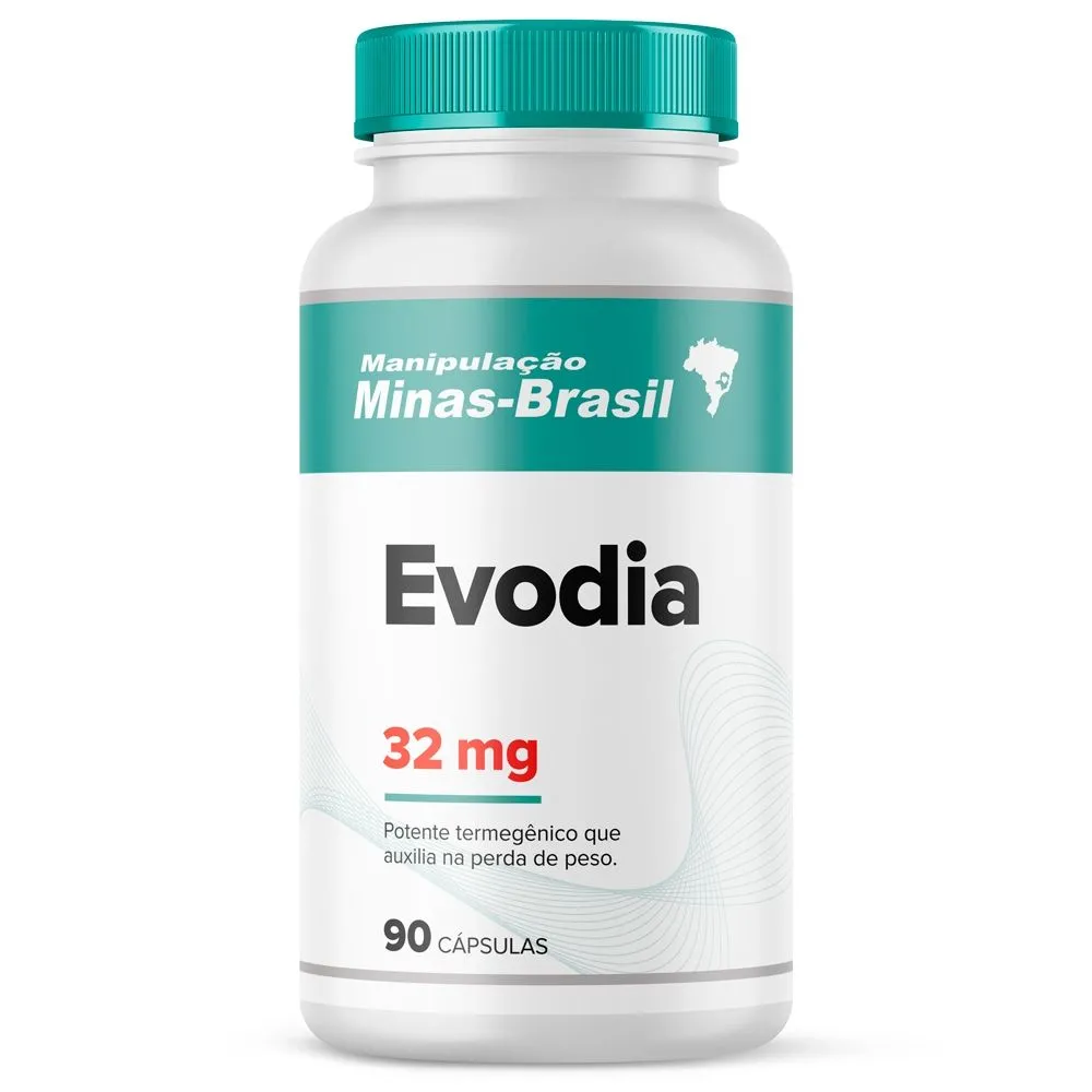 Evodia 30 Mg - 90 Cápsulas