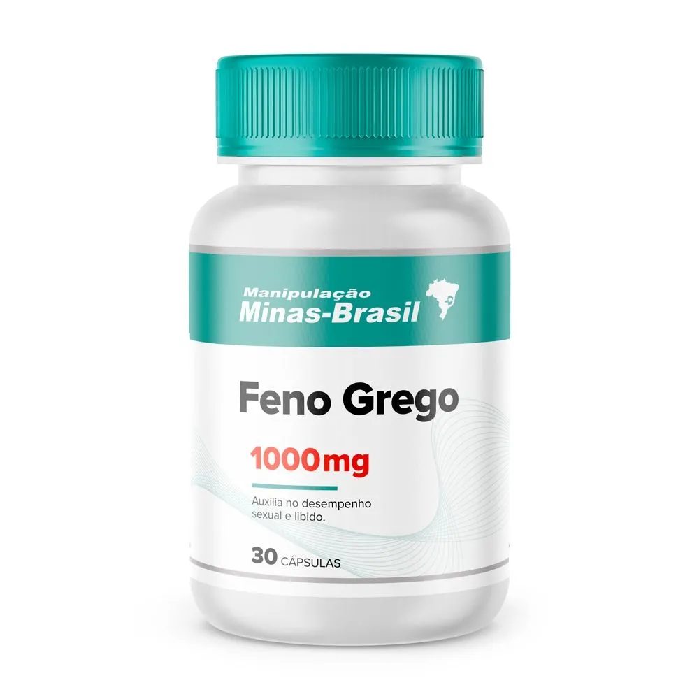 Feno Grego 1000 Mg - 30 Cápsulas