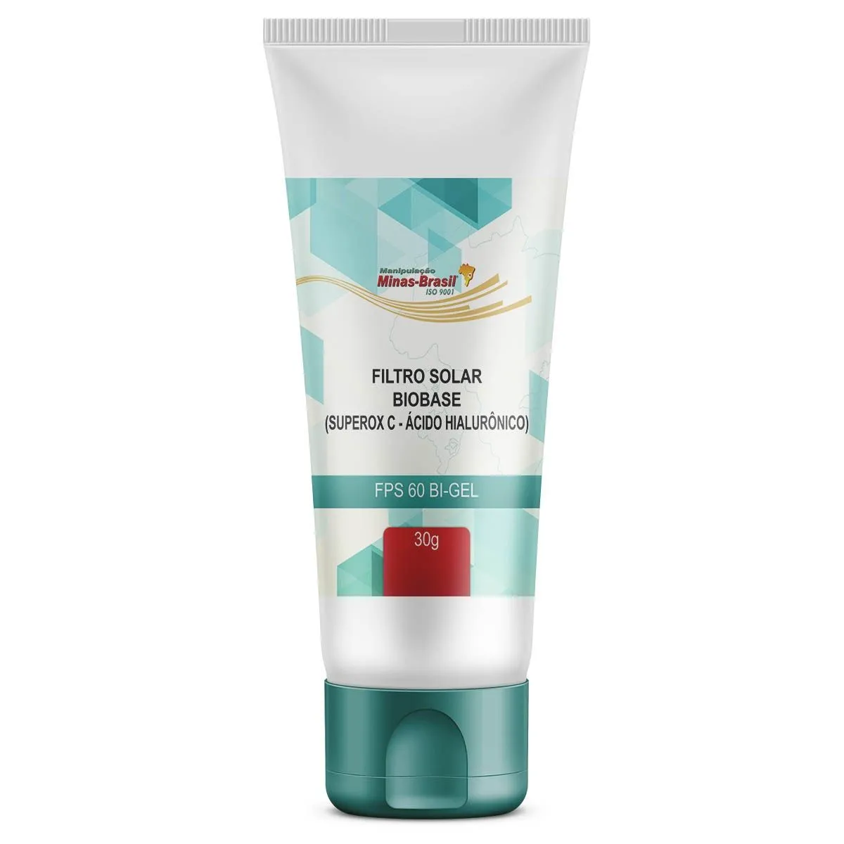 Filtro Solar Biobase Fps 60 Bi-Gel Com Talasfera De Vitamina C 30g