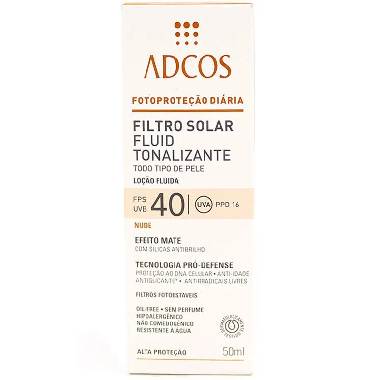 Filtro Solar Fps 40 Fluid Tonalizante 50ml