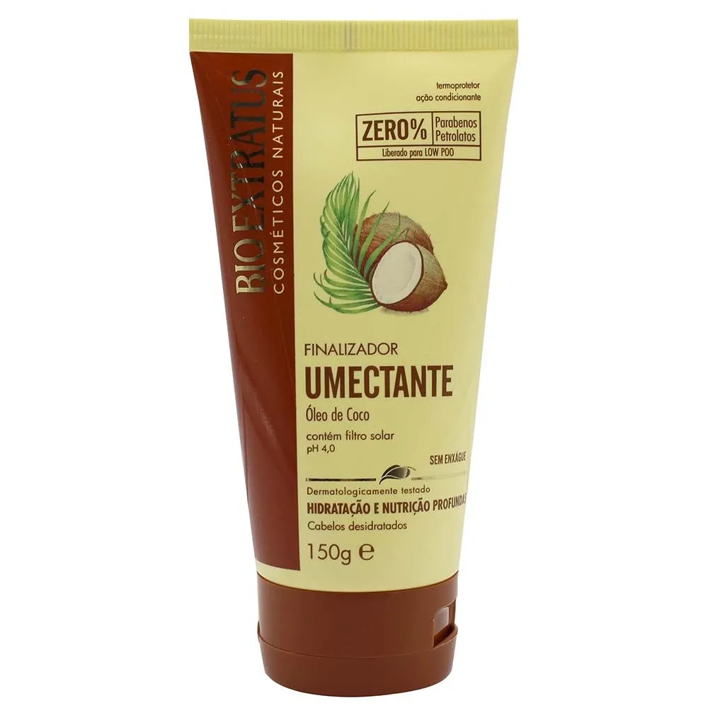 Finalizador Umectante Bio Extratus Óleo De Coco 150G