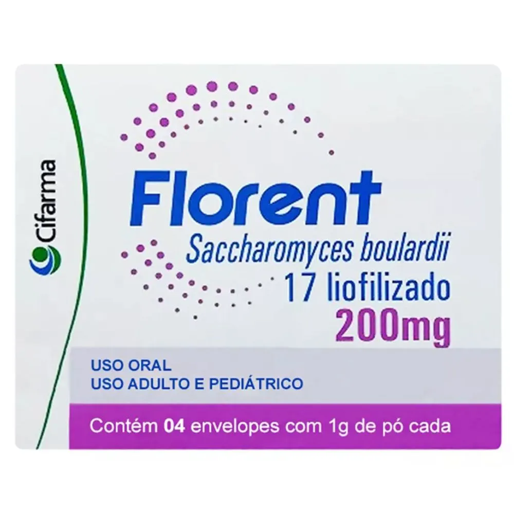 Florent 200Mg Com 4 Envelopes