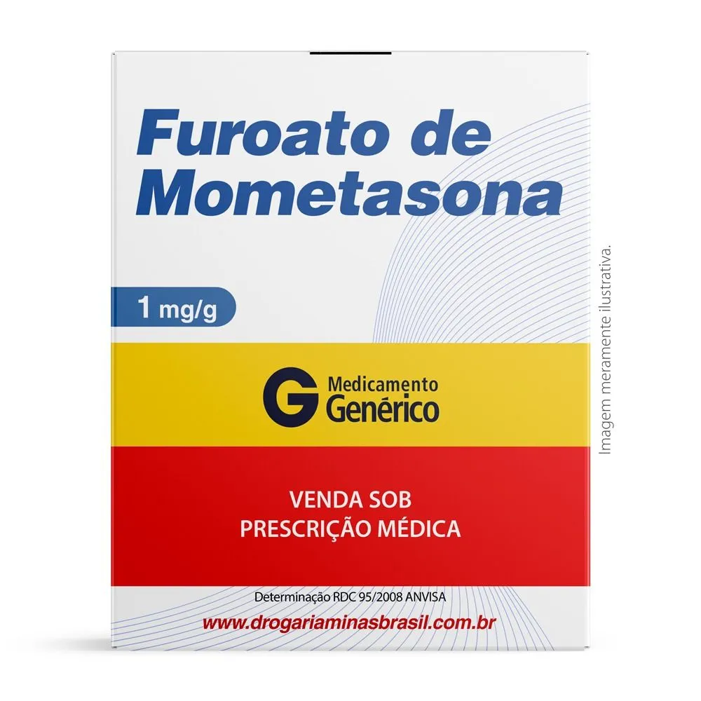 Furoato De Mometasona 1Mg/G Pomada Dermatológica 20G Genérico Medley