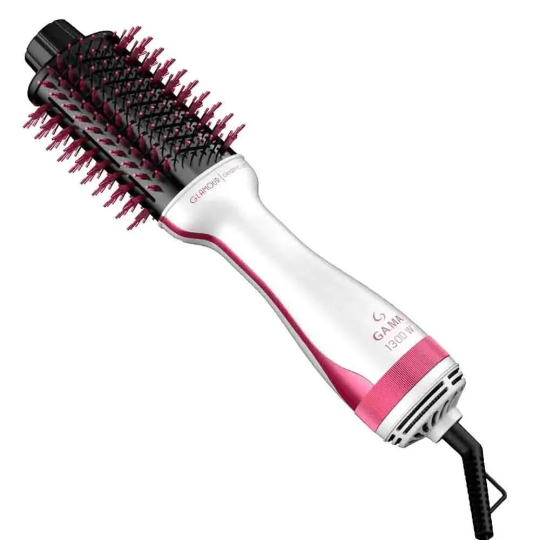 Gama Escova Secadora Pink Brush Glamour 1300W 220V