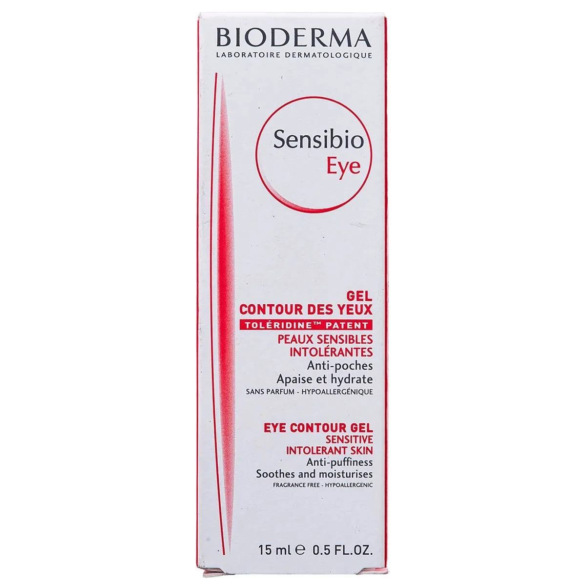 Gel Revitalizante Sensibio Eye Contorno de Olhos Bioderma 15 Ml