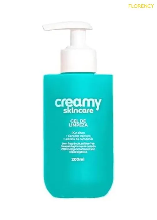 Gel de Limpeza Facial Creamy Antioleosidade 200ml