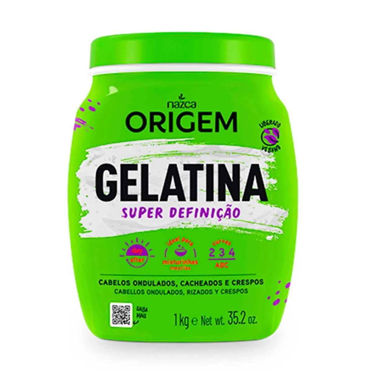 Gelatina Origem Super Definição Com 1Kg Nazca