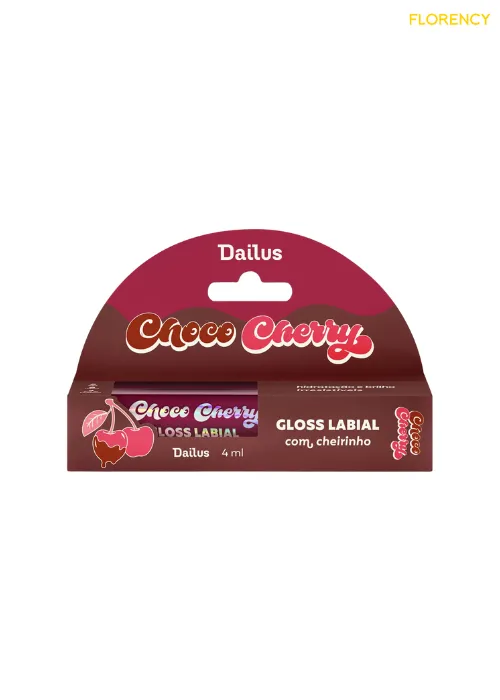 Gloss Labial Dailus Choco Cherry Cereja Silvestre