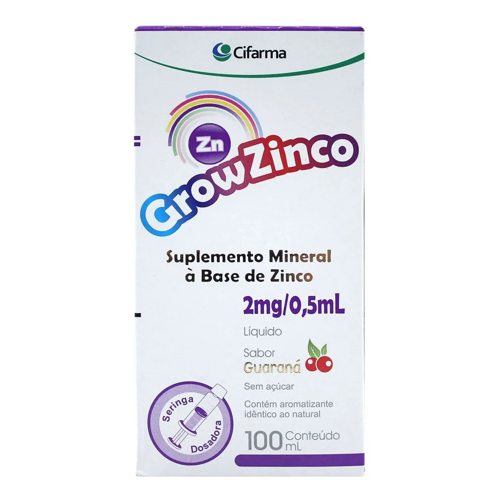 Grow Zinco Solução 100Ml