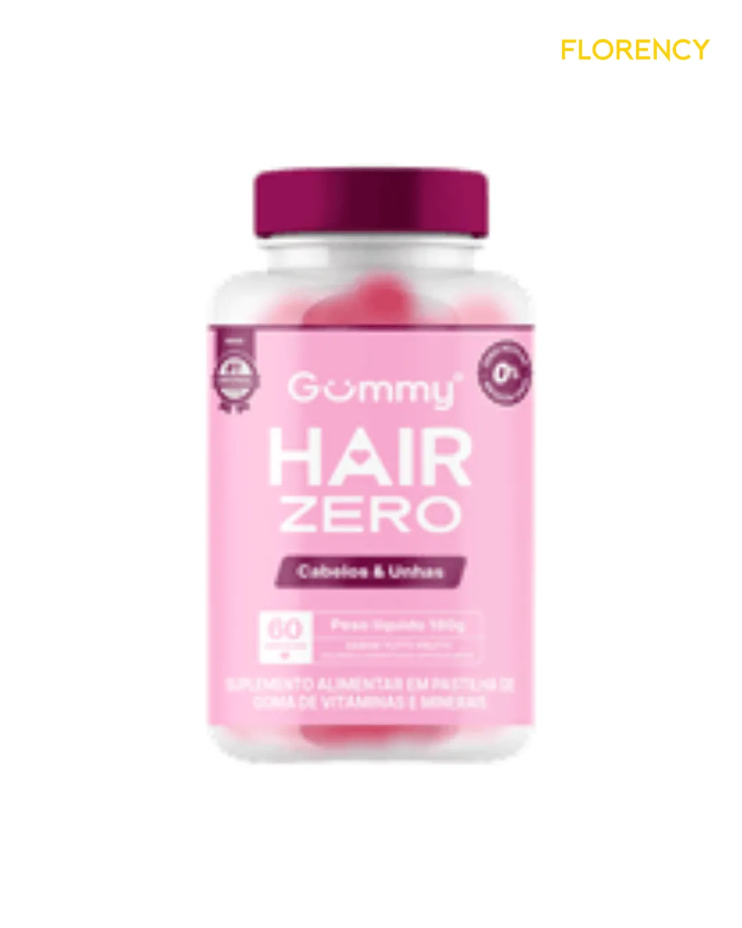Gummy Hair ZERO - Suplemento em Gomas 180g