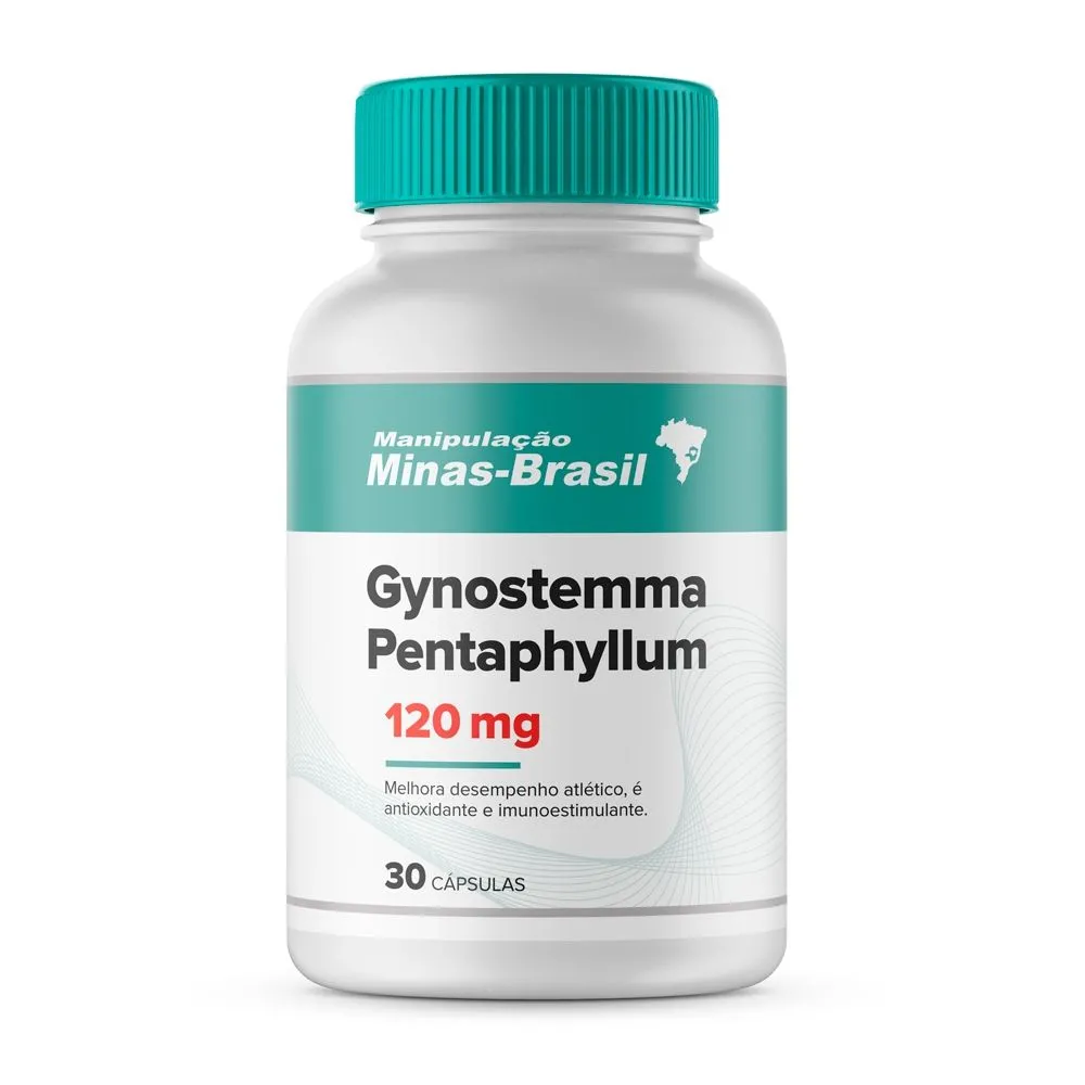 Gynostemma Pentaphyllum 120mg com 30 Cápsulas