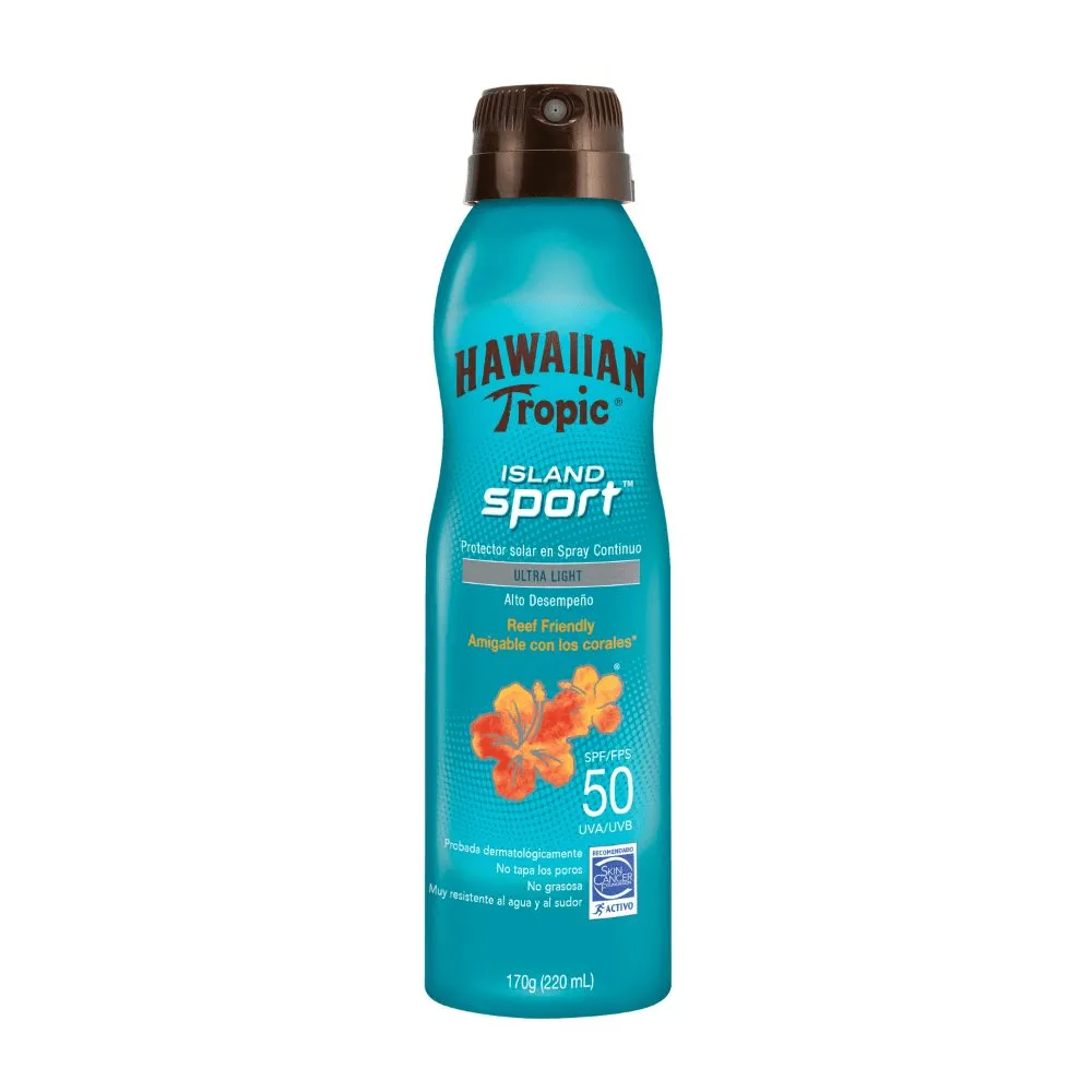 Havaiian Protetor Solar Island Sport FPS 50 Spray 170g