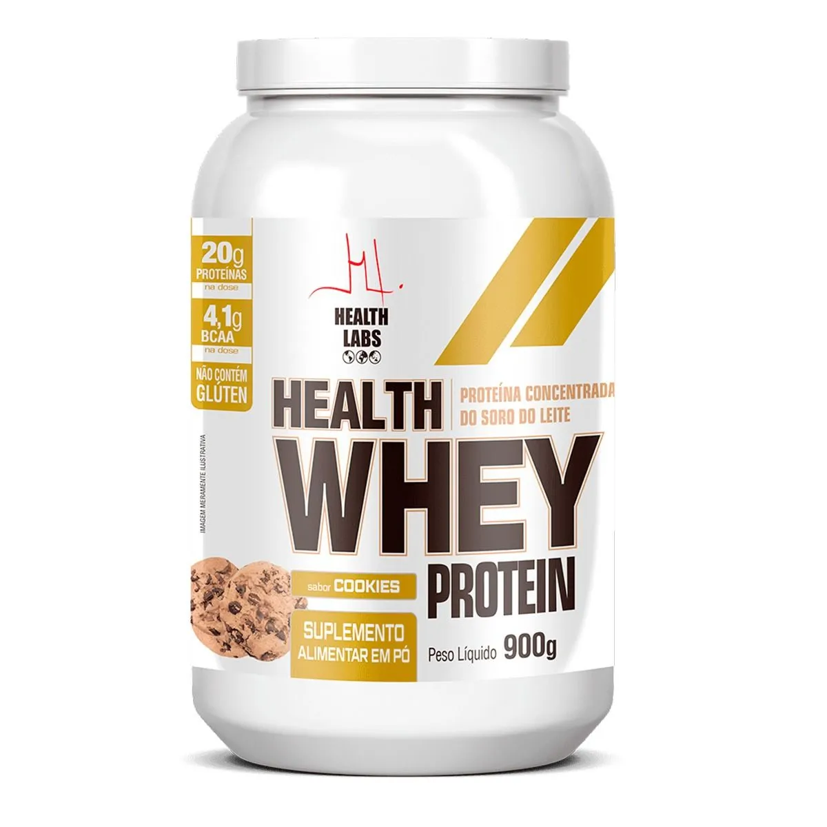 Health Whey Protein Cookies 900g Health Labs