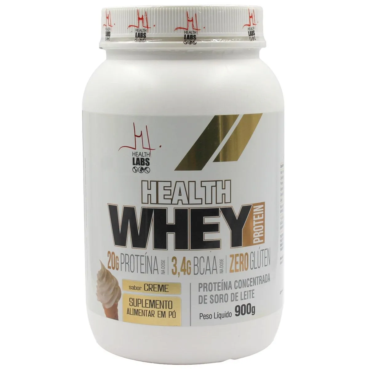 Health Whey Protein Creme 900g Health Labs