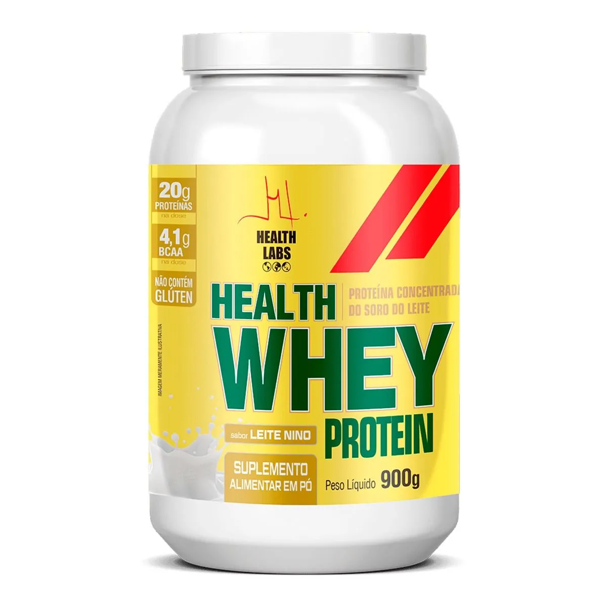 Health Whey Protein Leite Ninho 900g Health Labs