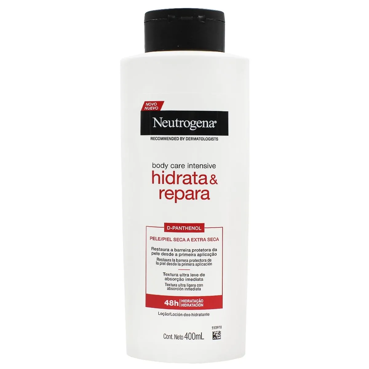 Hidratante Corporal Body Care Intensive Hidrata e Repara 400ml Neutrogena