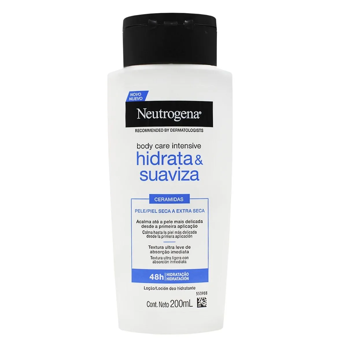 Hidratante Corporal Body Care Intensive Hidrata e Suaviza 200ml Neutrogena