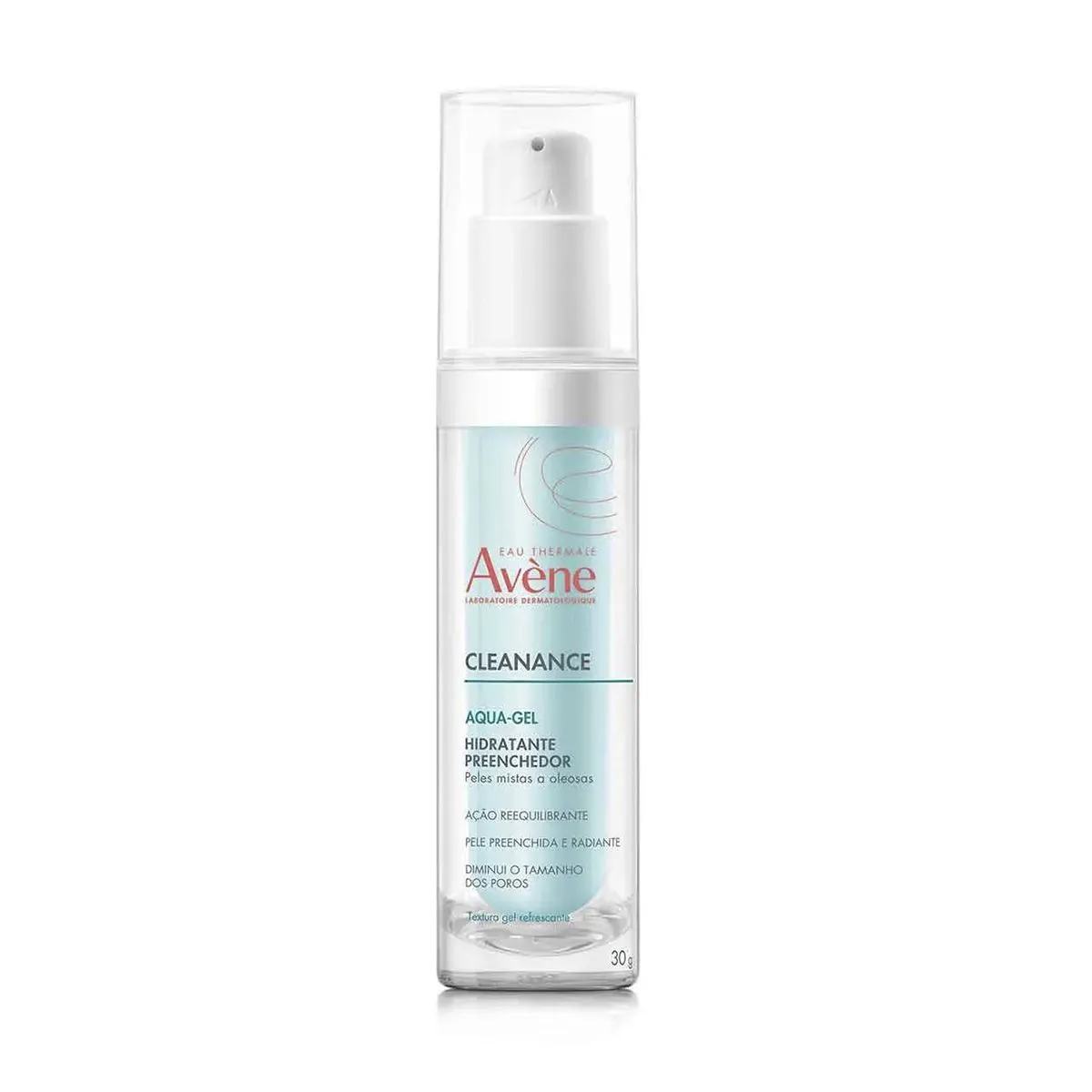 Hidratante Preenchedor Avène Cleanance Aqua-Gel Com 30G