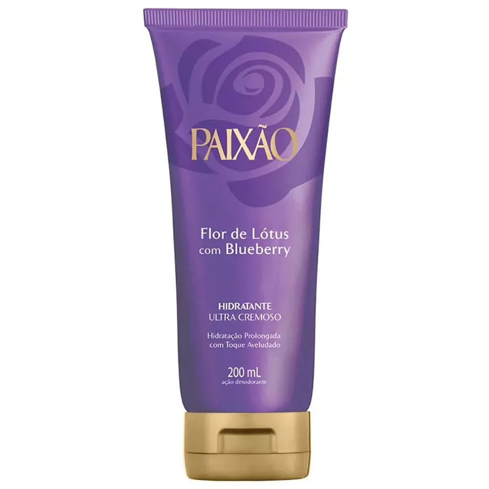 Hidratante Ultracremoso Flor de Lótus com Blueberry 200ml